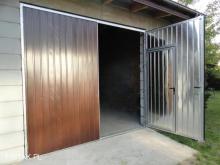 BRAMA garażowa DWUSKRZYDŁOWA bramy garażowe dwuskrzydłowe BRAMA GARAŻOWA BRAMY GARAŻOWE do hal na m2