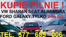 KUPIĘ PILNIE VW SHARAN SEAT ALHABRA 2.0 B i B/G