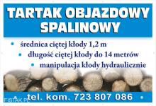 Tartak objazdowy spalinowy na terenie całej Polski