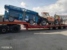 transport maszyn budowlanych wózków maszyn rolniczych auto laweta 24 t