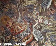 Osman Paw, tkanina obiciowa, żakardowa