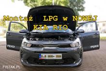 Auto szkoła OSZCZĘDNOŚCI montaż gazu w KIA RIO nowe auta tel. 692274666 Łódź Legionów 112