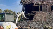 wyburzenia rozbiórki burzenie gruz koparka wywóz koparka Olsztyn