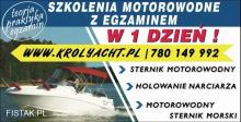Kurs na patent Sternik motorowodny z egzaminem w 1 dzień - NAJTANIEJ - Warszawa