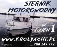 Kurs na patent Sternik motorowodny z egzaminem w 1 dzień - NAJTANIEJ - Warszawa