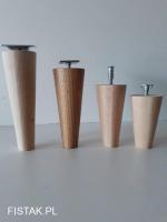 Nóżki do mebli nóżki drewniane bukowe dębowe sosnowe produkcja